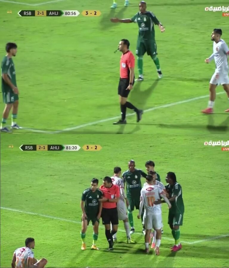 عجائب دوري أبطال أفريقيا لا تنتهي! شاهد ما فعله لاعب نهضة بركان...