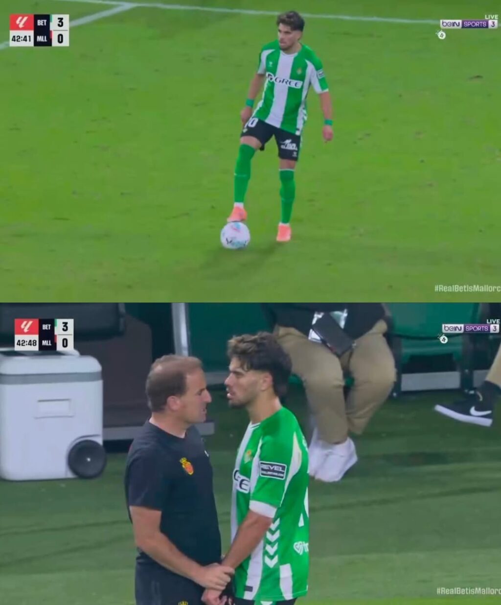 تصرف غير أخلاقي من المغربي عبدالصمد الزلزولي يدفع مدرب الخصم لاستدعائه خلال المباراة...