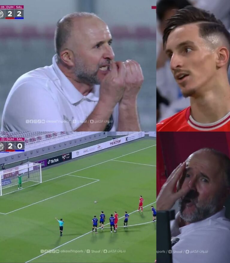 سيناريو صادم ومجنون يسجل في تاريخ كرة القدم باسم اللاعب الجزائري عادل ب..."