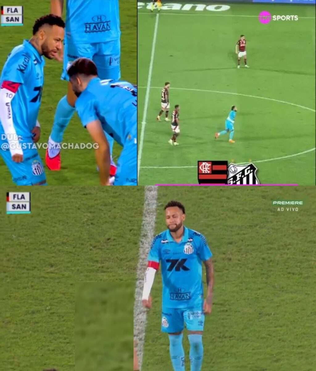 نيمار يبتكر حدثاً تاريخياً بتنفيذه ركلة مرمى كحارس لسانتوس للمرة الأولى، لكن...