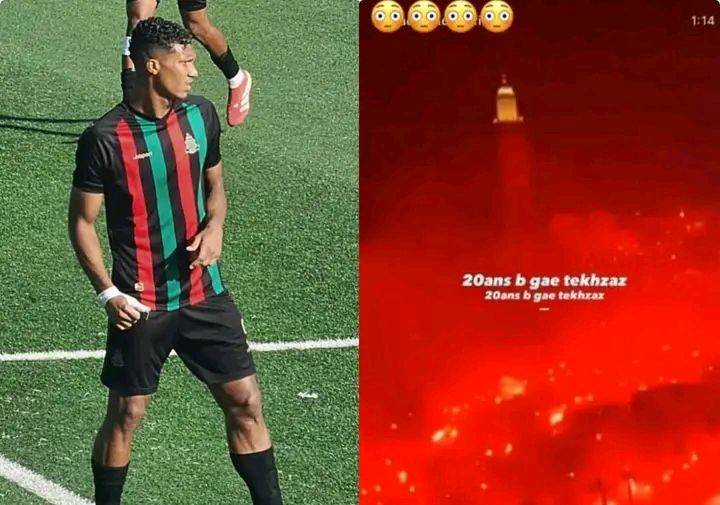 مهاجم فريق أمل الهيش الملكي يثير استياء جماهير صغير العاصمة بعد نشره فيديو احتفالي.