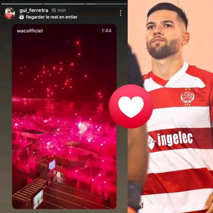 فيريرا البرازيلي يُعجب بحماس احتفالات جماهير الوداد