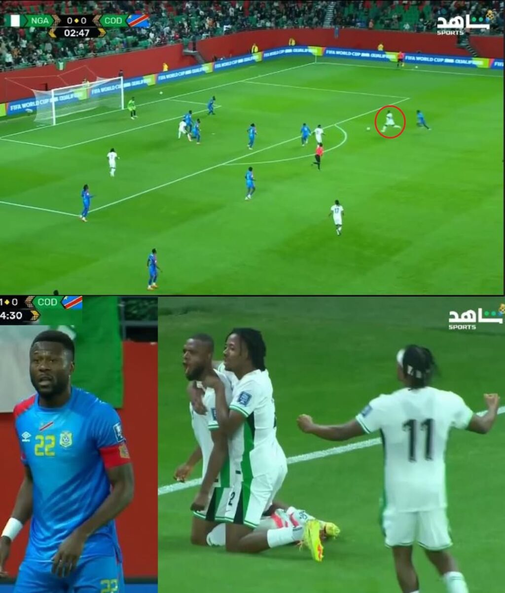 عاجل: خط دفاع منتخب الكونغو يشهد أغرب الأحداث خلال الثواني الأولى من المباراة النهائية.