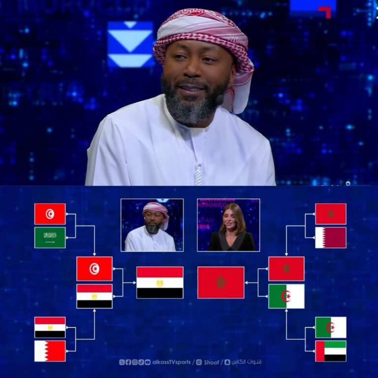 إسماعيل مطر، النجم الإماراتي، يتنبأ بخروج المنتخب الجزائري من البطولة على يد منتخب...