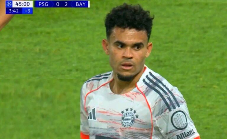 الإتحاد الأوروبي يعلن رسميًا إيقاف لويس دياز لثلاث مباريات بعد إصابته في مباراة أشرف حكيمي.