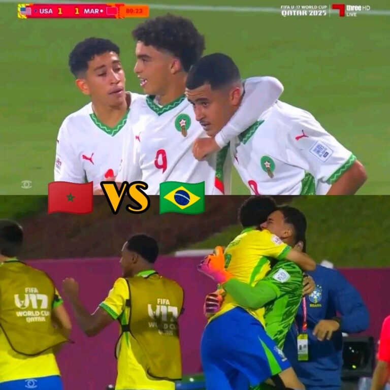 غدًا، يواجه المنتخب المغربي نظيره البرازيلي في نصف نهائي كأس العالم، في تمام الساعة 16:45.