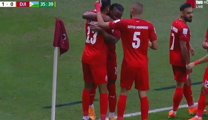 منتخب البحرين يتأهل رسميًا إلى كأس العرب بعد فوزٍ على جيبوتي، ليصطدم بالجزائر في مواجهة مثيرة.