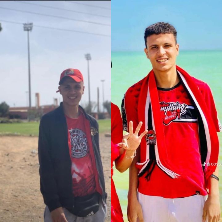 الشاب في الصورة هو أسامة السعيدي، صديقنا العزيز.