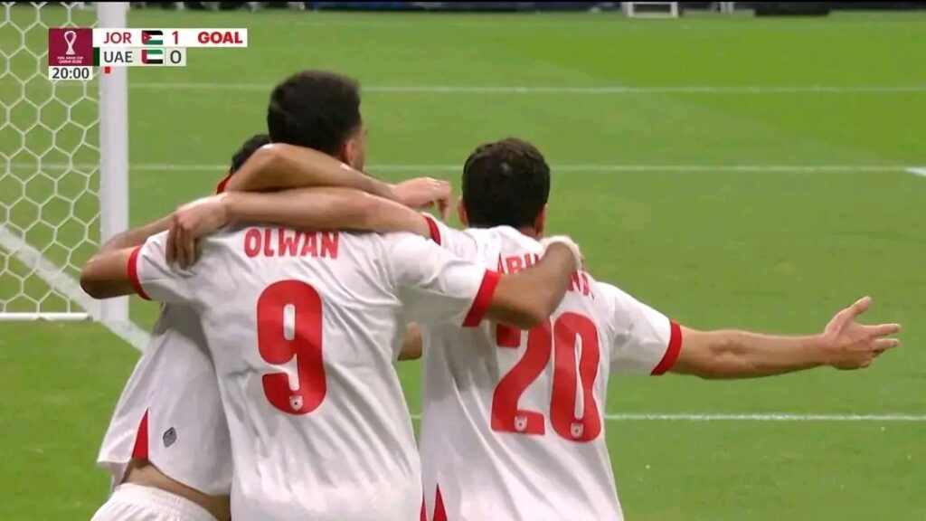 هدف أول لمنتخب الأردن في مرمى منتخب الإمارات!