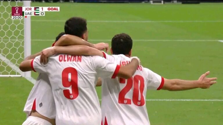 هدف أول لمنتخب الأردن في مرمى منتخب الإمارات!