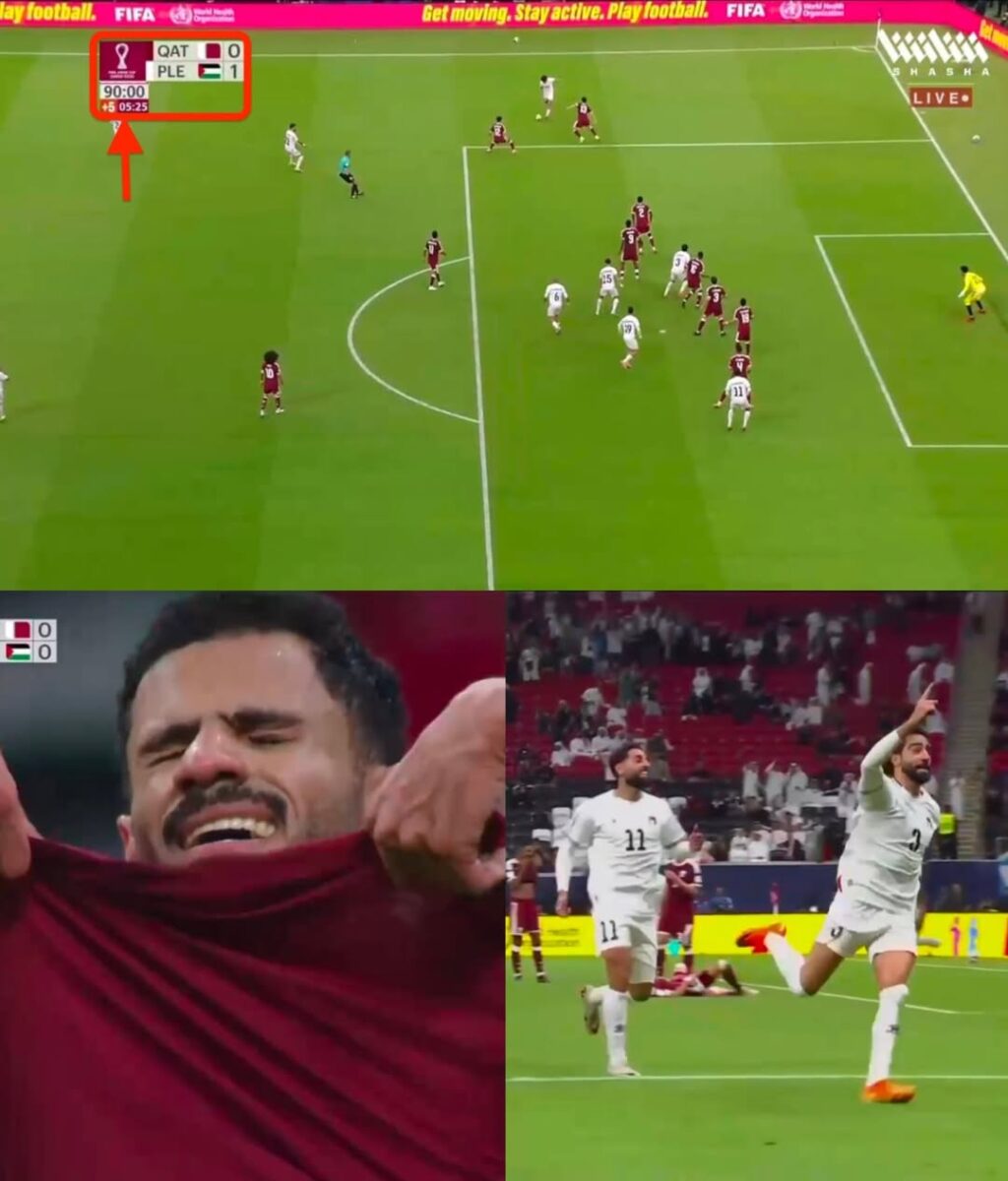 تعادل منتخب قطر مع فلسطين سلبياً 0-0 في افتتاح كأس العرب على أرضه، في الوقت القاتل.