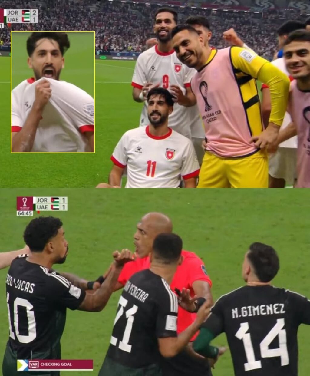 هدفٌ أثار الفوضى والدهشة في كأس العرب، ليُحقق انتصارًا مُستحقًا للأردن بأسلوبٍ مثير.