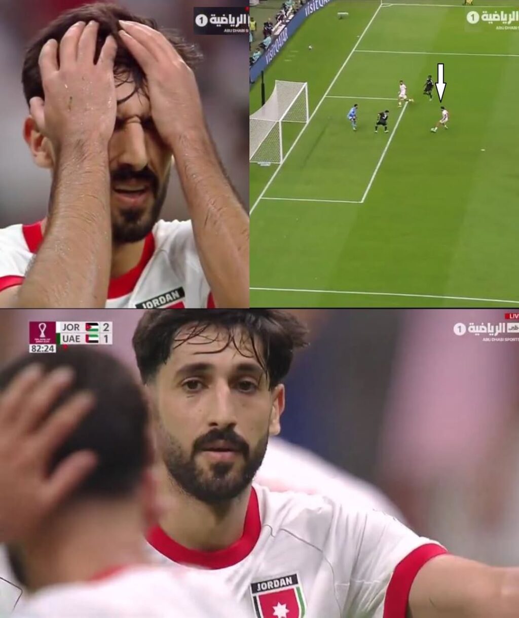 الأردني يزن النعيمات يرفض هدفًا سهلاً ويختار تسجيل هدف أسطوري تاريخي يخلد في الذاكرة.