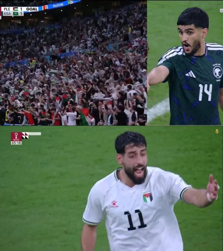 زلزال هائل في قطر بعد هدف عدي الدباغ التاريخي للمنتخب الفلسطيني في مرمى...