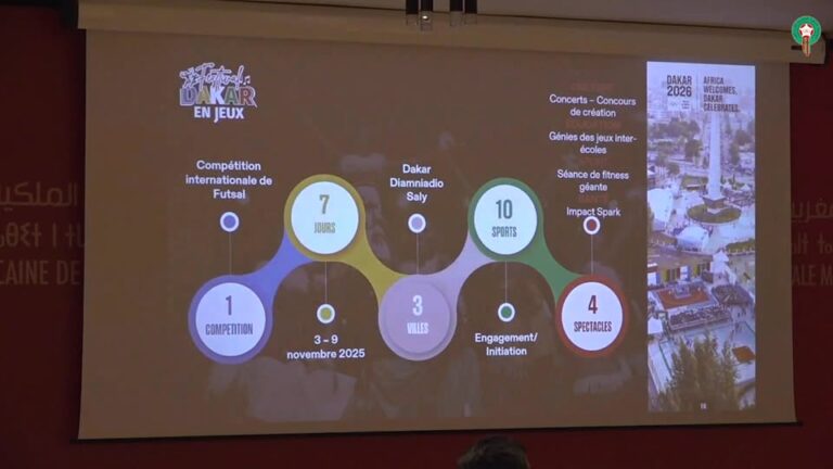 تصريح رئيس اللجنة المنظمة للألعاب الأولمبية للشباب في داكار 2026، السيد مامادو نداي.