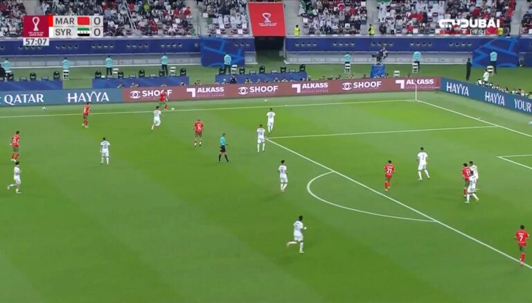 أروع وأفضل مباراة لمنتخب المغرب في كأس العرب: هجمات متتالية وإثارة لا مثيل لها!