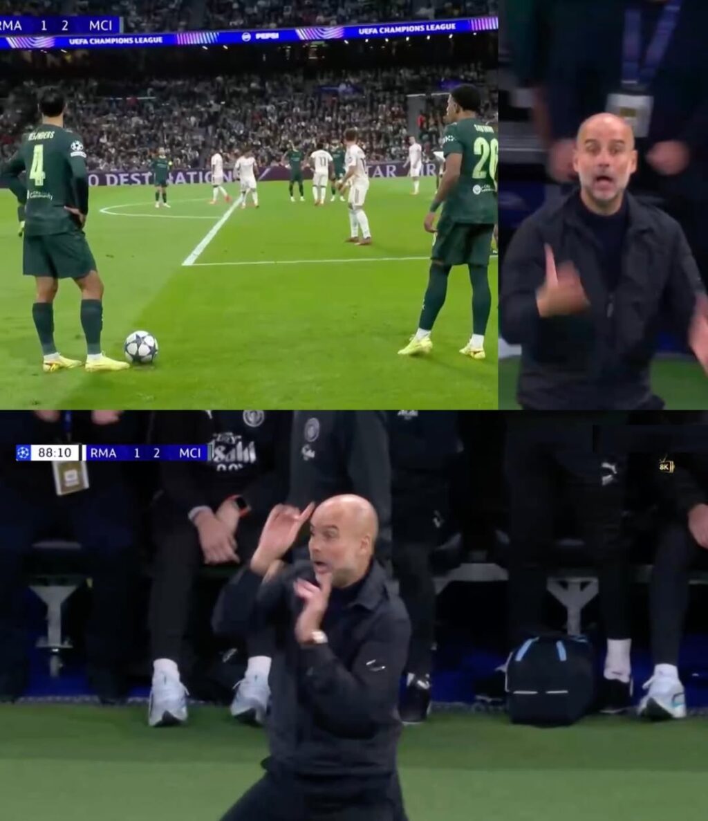 لقطة غافل عنها الجميع في مباراة ريال مدريد ضد مانشستر سيتي بدوري الأبطال... #اكتشفها الآن