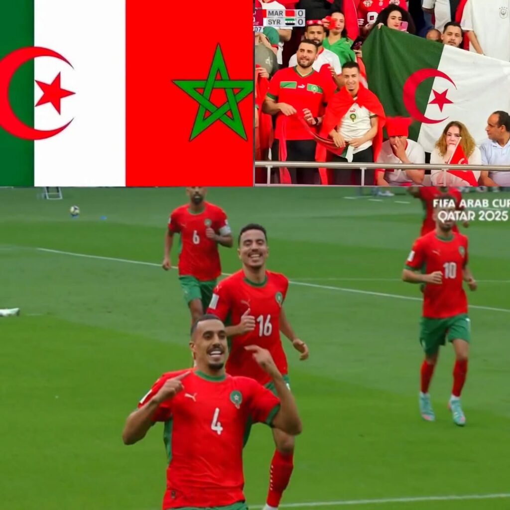 اليوم، الجزائر تساند المغرب في مباراة باسكو، لنحتفل جميعاً بفوز المغرب!