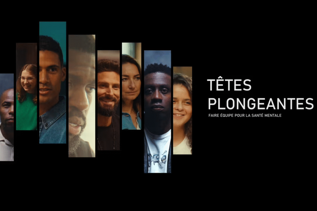 « Têtes plongeantes » sur TMC, quand les champions du monde 2018 se livrent sur les problèmes de santé mentale