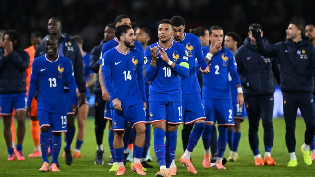 le calendrier complet de la France pour la phase de groupes