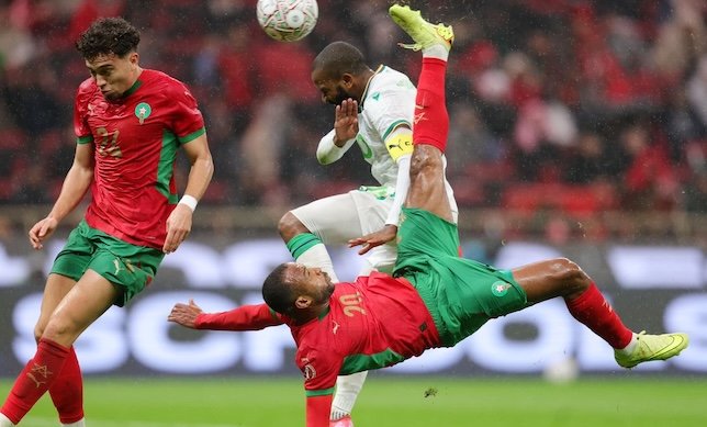 مقصية أيوب الكعبي ضد جزر القمر (غيتي)