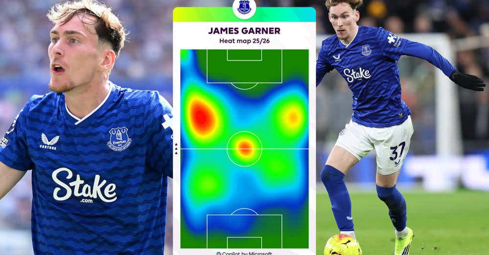 اكتشاف جديد في وسط ميدان إيفرتون: كيف تطور جيمس جارنر ليصبح لاعبًا بارزًا؟