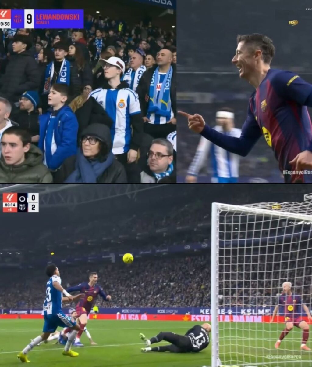 عاجل: ليفاندوفسكي يبتكر طريقة مذهلة لتسجيل هدف قاتل يحسم المباراة بطريقة سحرية.
