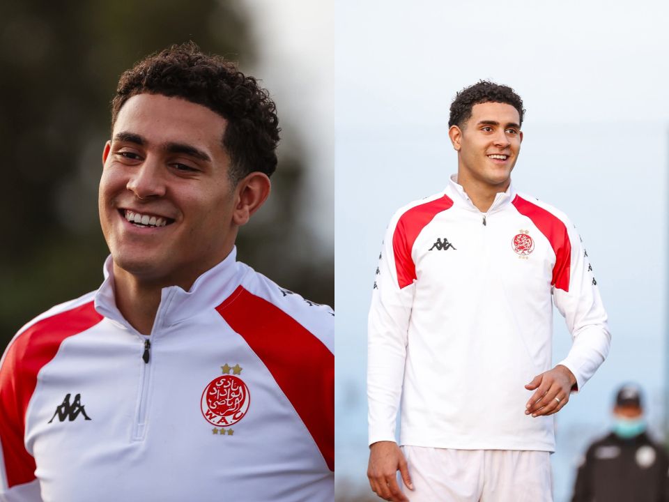 أغلى لاعب في تاريخ المغرب بعد الحصة التدريبية اليوم.