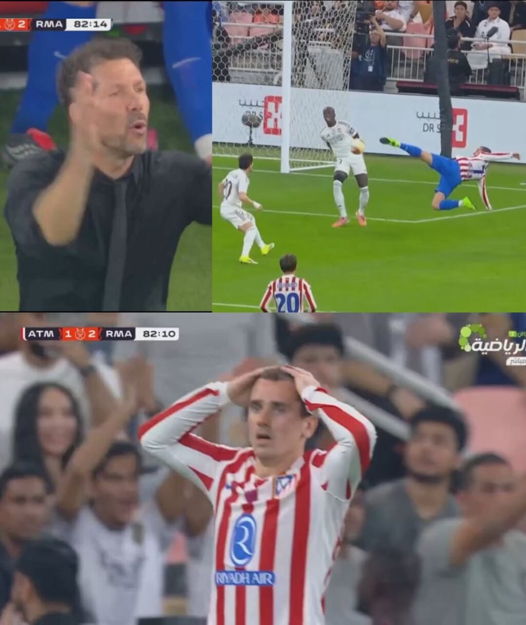 غريزمان يبدع بركلة مقصية مذهلة في سماء الملعب ضد ريال مدريد، ليترك الجميع في ذهول.