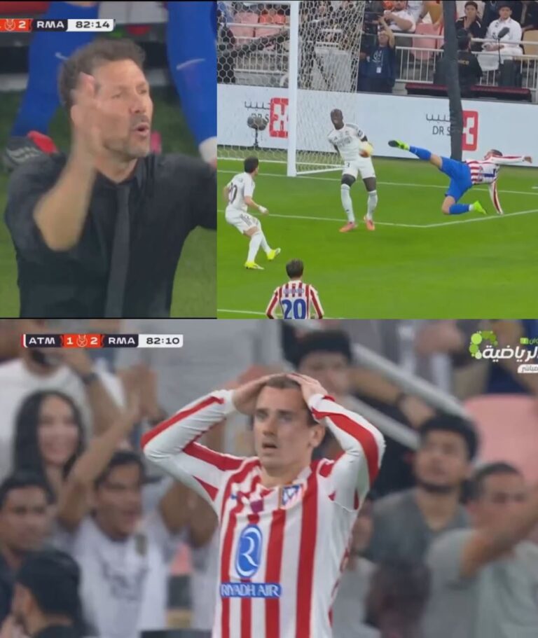 غريزمان يبدع بركلة مقصية مذهلة في سماء الملعب ضد ريال مدريد، ليترك الجميع في ذهول.