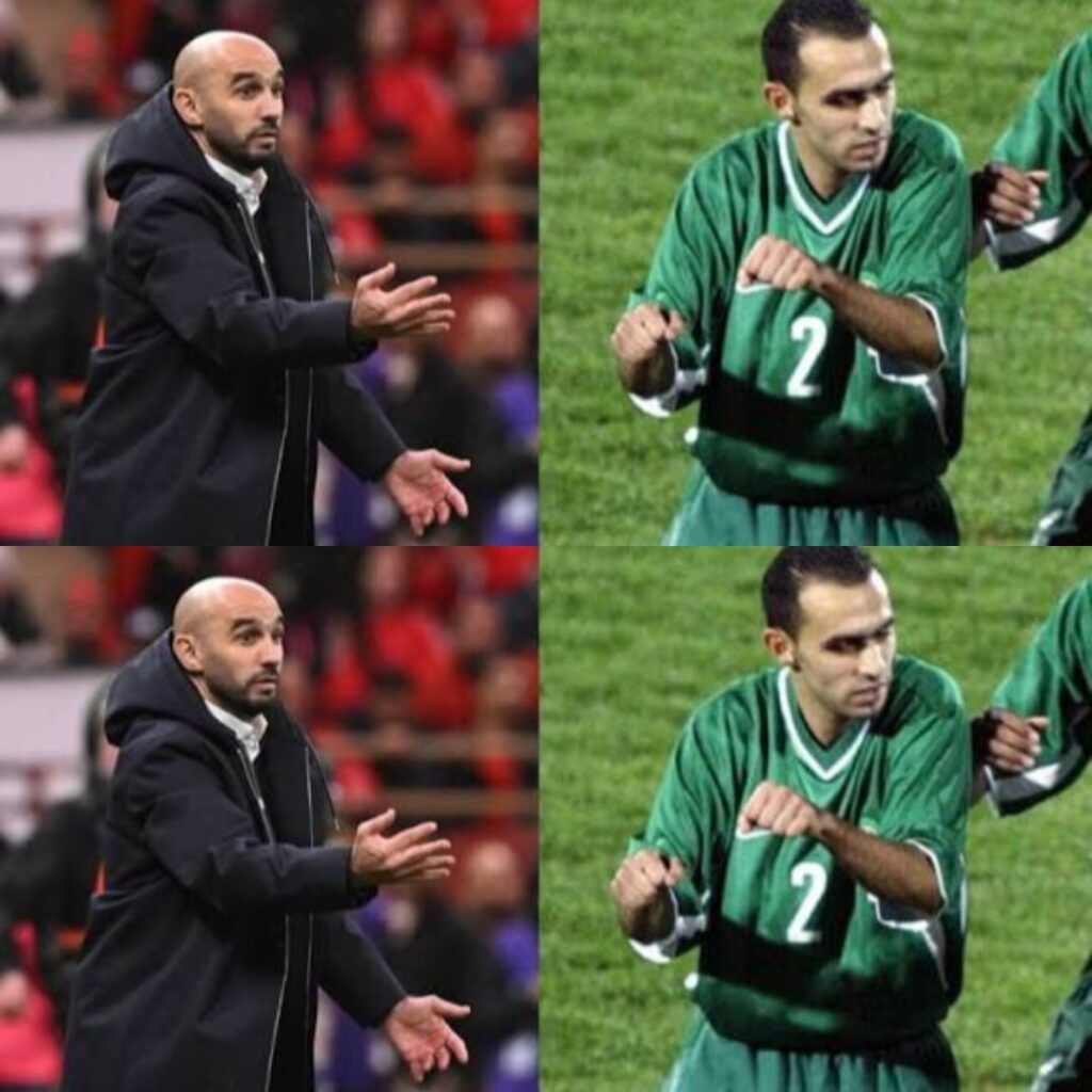 وليد الركراكي، أول مدرب مغربي يصل نهائي كأس أمم إفريقيا، مسجلاً إنجازاً تاريخياً لكرة القدم المغربية.