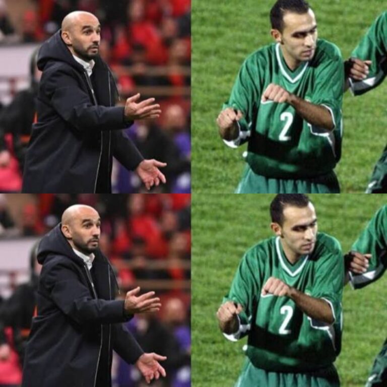 وليد الركراكي، أول مدرب مغربي يصل نهائي كأس أمم إفريقيا، مسجلاً إنجازاً تاريخياً لكرة القدم المغربية.
