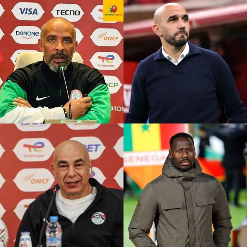 لأول مرة في تاريخ إفريقيا، تشهد نصف النهائي غيابًا كاملًا للمدربين الأجانب! القارة تشهد تحولًا مهمًا...