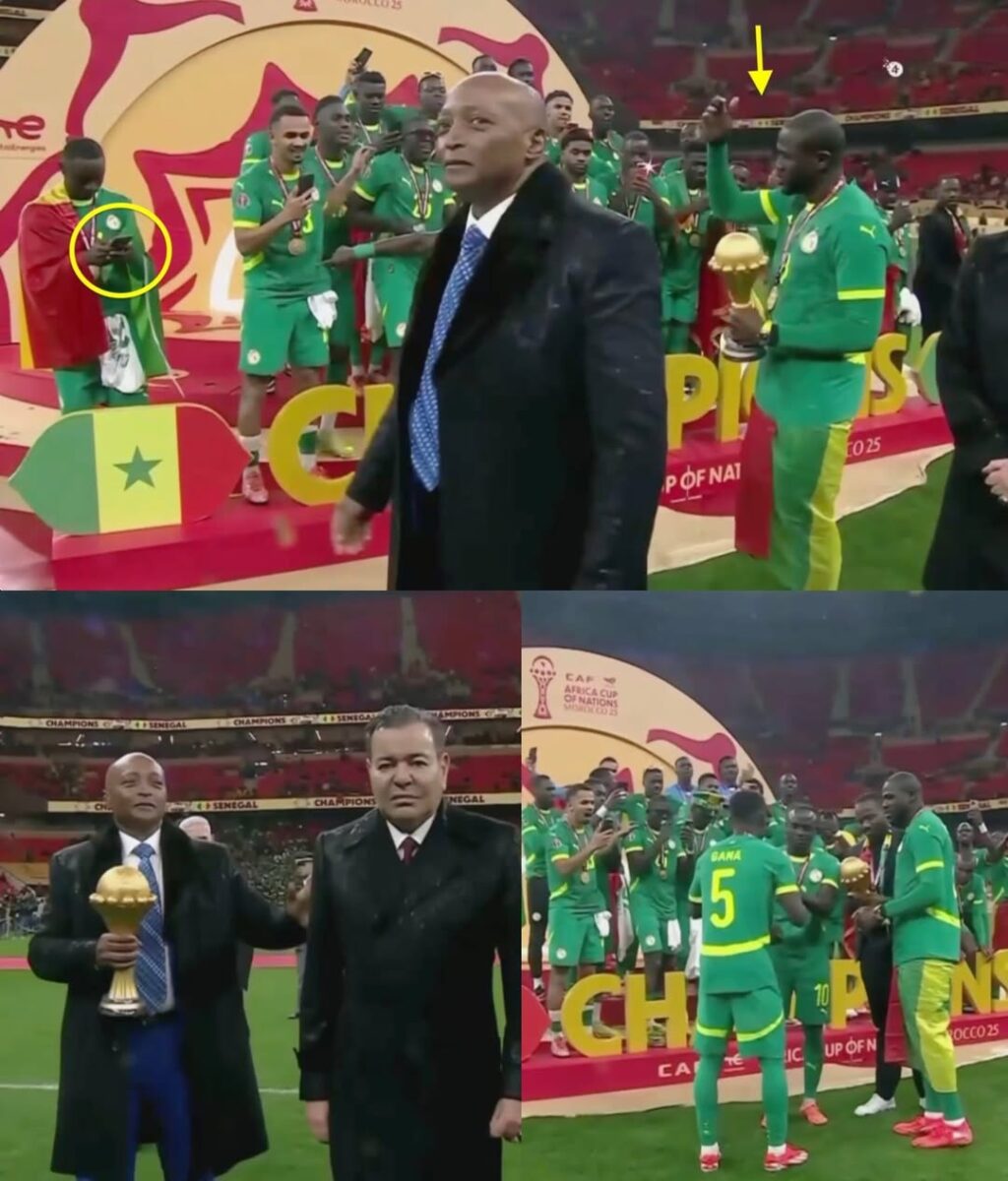 فيديو: لحظة تاريخية غير متوقعة لساديو ماني خلال انشغاله بهاتفه المحمول.