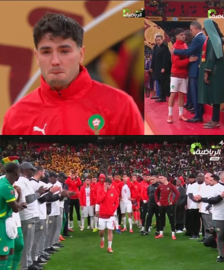 تضامن عالمي مع المغربي براهيم دياز إثر لحظات مؤثرة أثناء تسلمه جائزة.