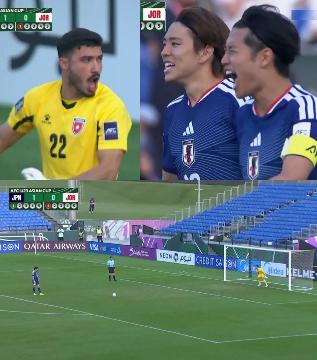 لأول مرة بتاريخ كأس أمم آسيا: حارس منتخب الأردن يُوقف ركلة جزاء حاسمة في مواجهة منتخب اليابان.