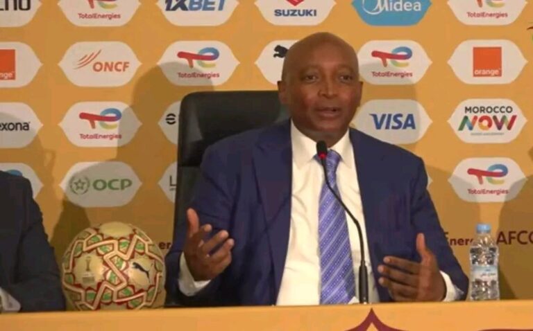 مويسيبي، رئيس الكاف: لم أشعر بالضغط خلال إقامتي في المغرب أثناء البطولة الإفريقية.