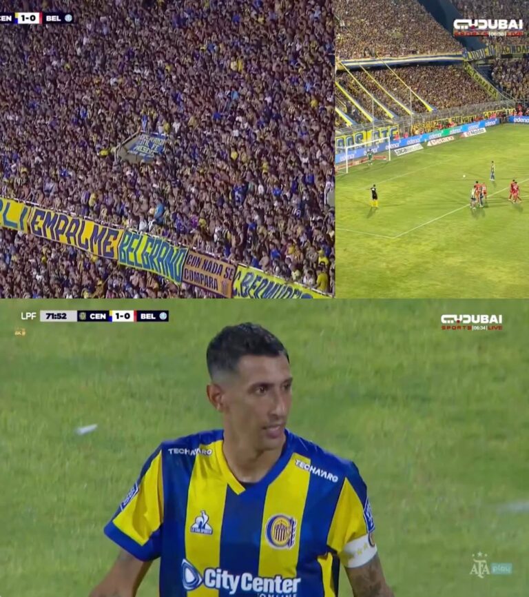 ركلة جزاء دي ماريا الغامضة تثير دهشة العلماء والخبراء في افتتاح الدوري الأرجنتيني.