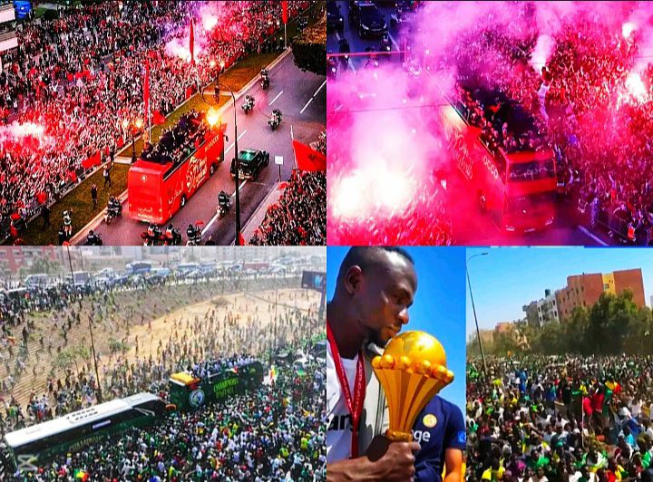 تباين استقبال المغاربة للمنتخب الشاب بطل العالم مقارنة باستقبال المنتخب الأول.