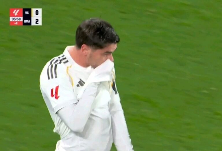 ردة فعل إبراهيم دياز على تسديدة بانيكا لمبابي كانت مثيرة.