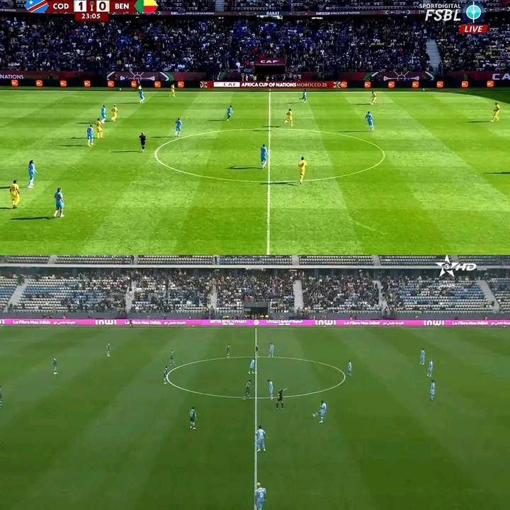 تباين واضح في أساليب النقل بين كأس أمم أفريقيا والبطولة المحلية رغم تشابه الملاعب.