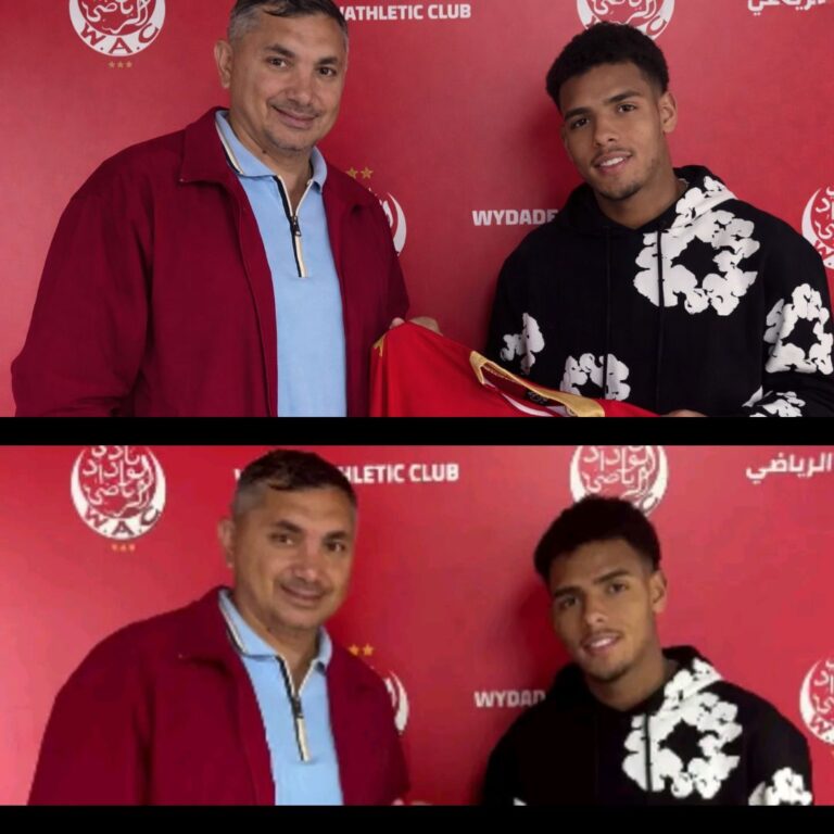 الوداد الرياضي يعلن عن انضمام موهبته الجديدة، النجم البوليفي موزيس باينغا، لتعزيز صفوف الفريق.