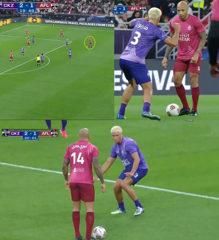 تيرى هنري، اللاعب المعتزل البالغ من العمر 48 عاماً، يتصدر عناوين الأخبار ويثير ضجة عالمية...