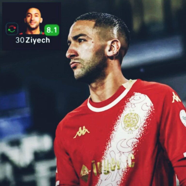 لا يمكنك أن تغيب عن الملاعب لمدة 200 يوم وتحصل على ثاني أفضل تقييم في المباراة، يجب أن تكون مهاراتك مثل حكيم.