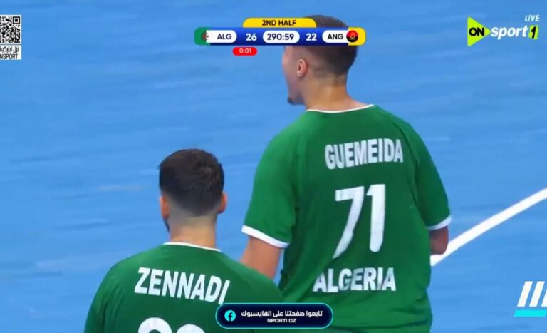 المنتخب الجزائري يقترب من التأهل إلى كأس العالم 2027 ونصف النهائي بعد دقائق قليلة حاسمة.