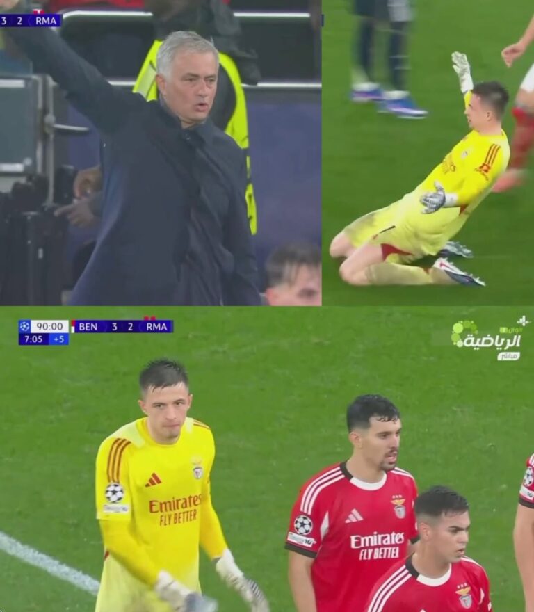 لأول مرة في التاريخ، المدرب المتألق جوزيه مورينيو يسجل هدفاً حاسماً من خارج أرض الملعب!