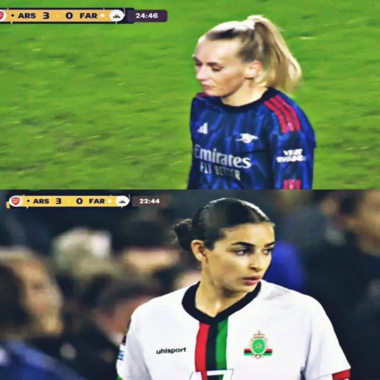 خلال 20 دقيقة فقط من الشوط الأول، تأهل فريق أرسنال النسوي الإنجليزي بجدارة.