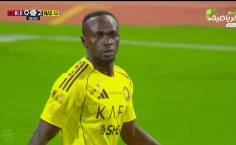 بطل إفريقيا أبو آمنة، ساديو ماني، الساحر الذي أسعد المسلمين في مباراة النصر أمام الخلود.