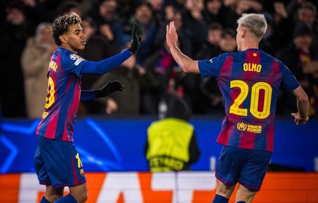 داني أولمو ولامين يامال (غيتي)