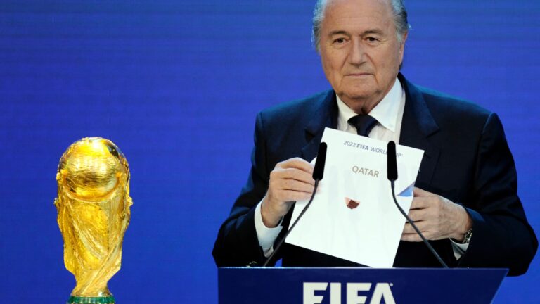 l'ancien président de la Fifa Sepp Blatter appelle les supporters à boycotter la Coupe du monde 2026